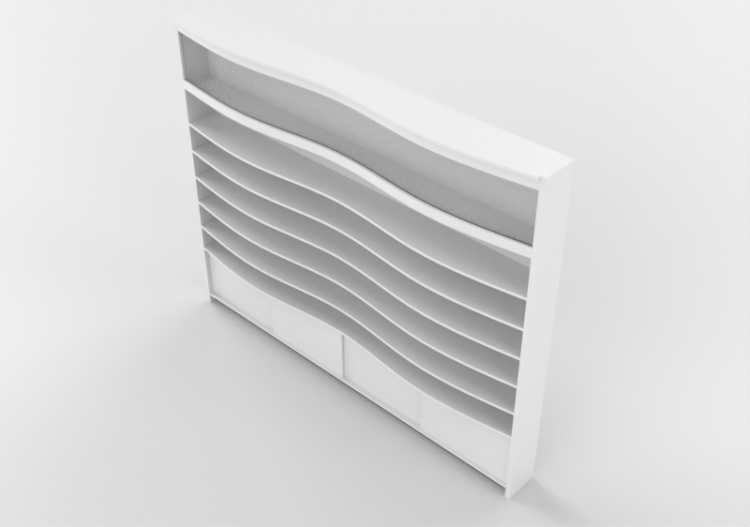Espositori 3D - Espositore per farmacia - ACCA software