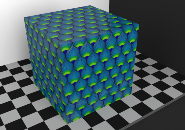Texture revêtements - Carreau décoré (18) - ACCA software
