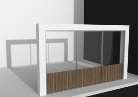 3D Tür/Fenster - interni