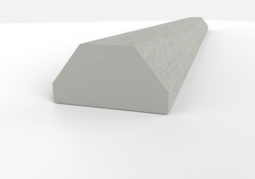 Sezione di fondazione trapezoidale