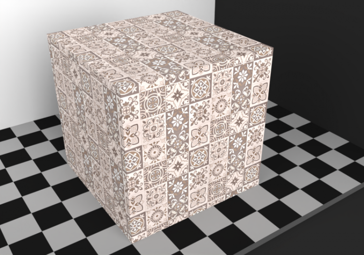 Texture revêtements - Carreau décoré (19) - ACCA software