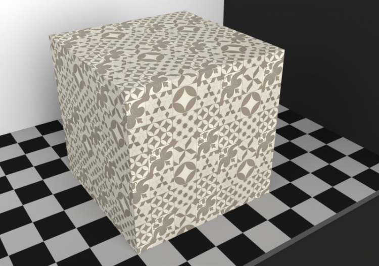 Texture revêtements - Carreau décoré (21) - ACCA software