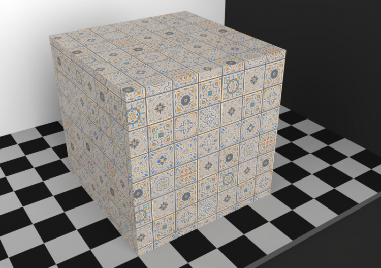 Texture revêtements - Carreau décoré (28) - ACCA software
