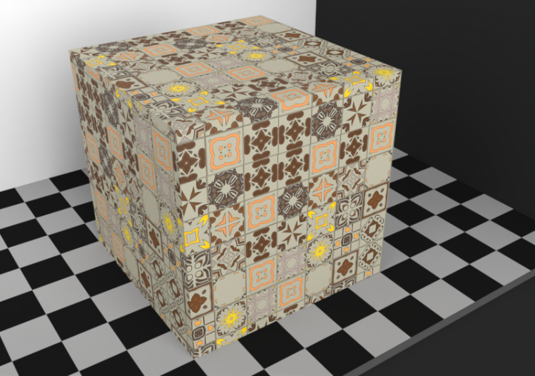 Surface Lining Textures - Decorated Tile (29) - ACCA...