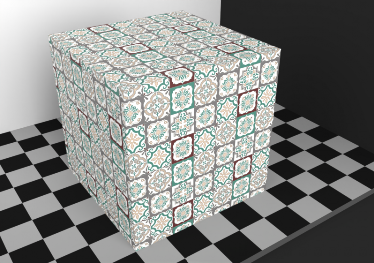 Texture revêtements - Carreau décoré (30) - ACCA software