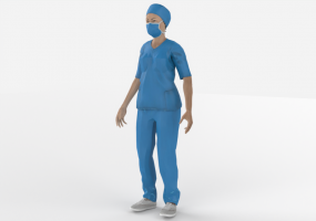 Persone 3D - Medico_01