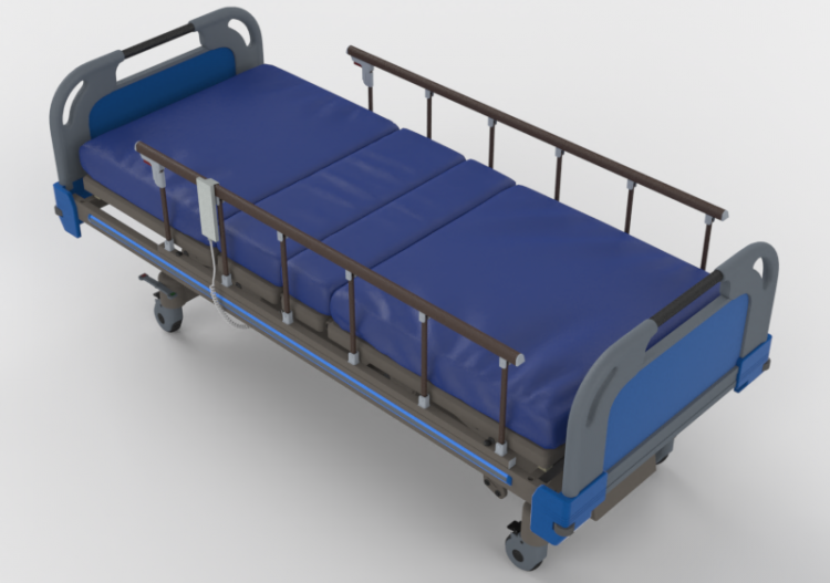 Letti 3D - Letto UTI - Unità Terapia Intensiva - Letto...