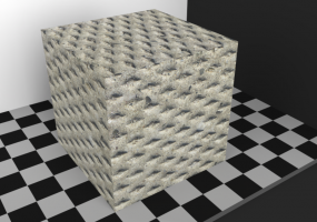 Flooring Textures - Concrete Diamod Shape Mould