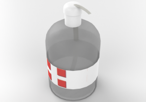 Hand sanitizing gel