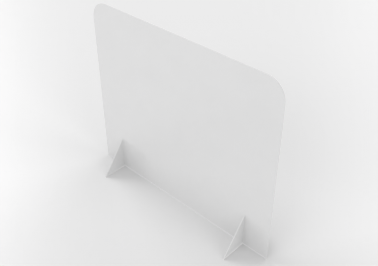 Barreira de proteção em plexiglás - ACCA software