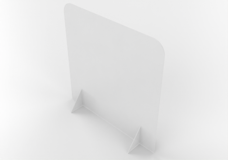 Plexiglass protection barrier - ACCA software
