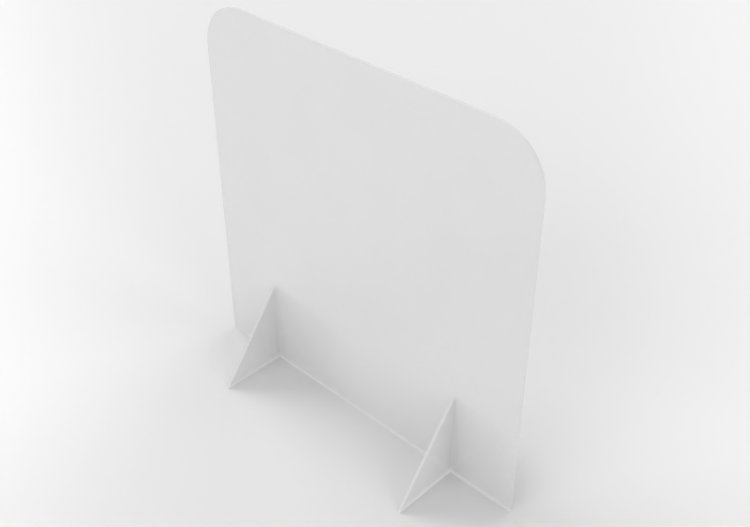 Plexiglass protection barrier - ACCA software