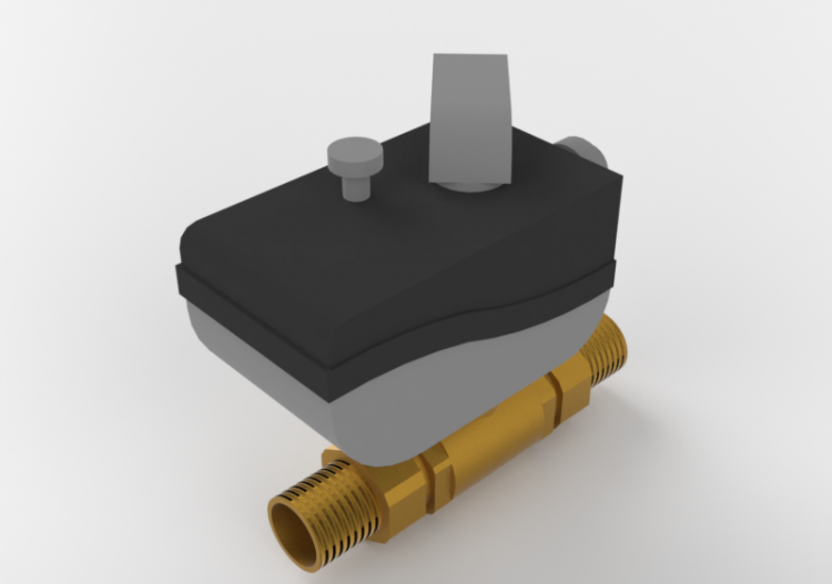 Vanne a sphère motorisée DN 20 (3/4") M/M - ACCA software