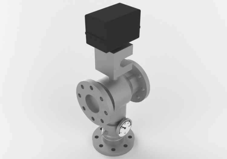 Electronic mixer with programmable thermal disinfection DN...