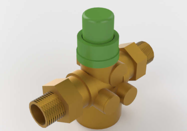 Pressure independent control valve DN 15 (1/2") - ACCA...