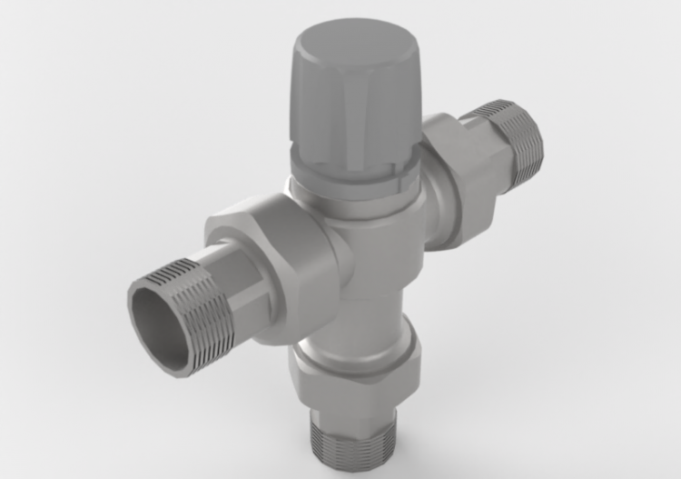 Adjustable thermostatic mixer DN 20 (3/4") - ACCA software