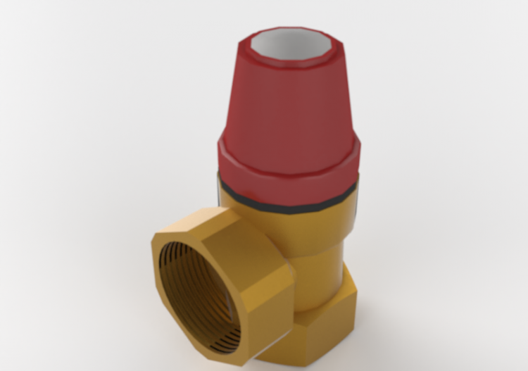 Ordinary safety valve DN 20x20 F/F - ACCA software