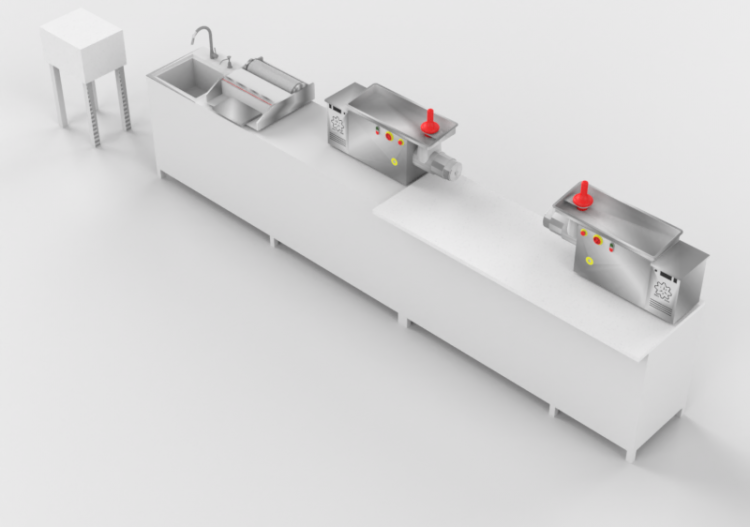 3D Models - RETROBANCO MACELLERIA - ACCA software