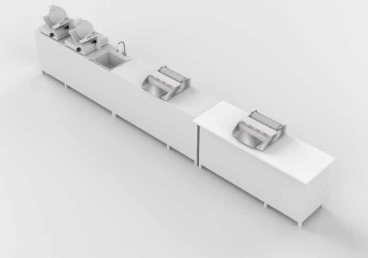 3D Models - RETROBANCO SALUMERIA - ACCA software