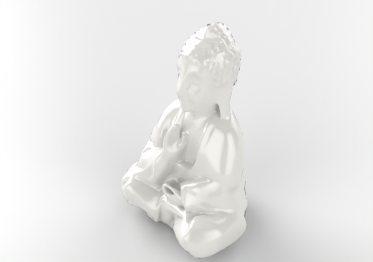 Esculturas 3D - Buddha - ACCA software