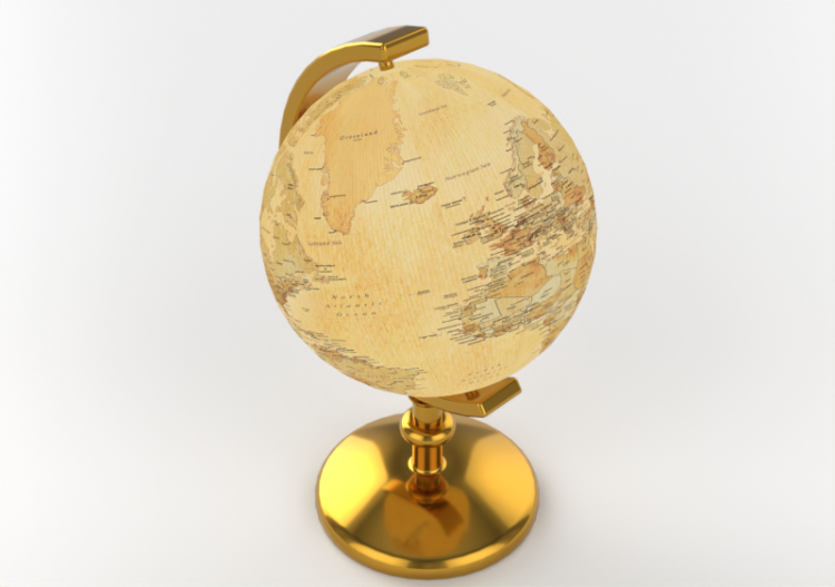 Acessórios 3D - Globo antigo - ACCA software