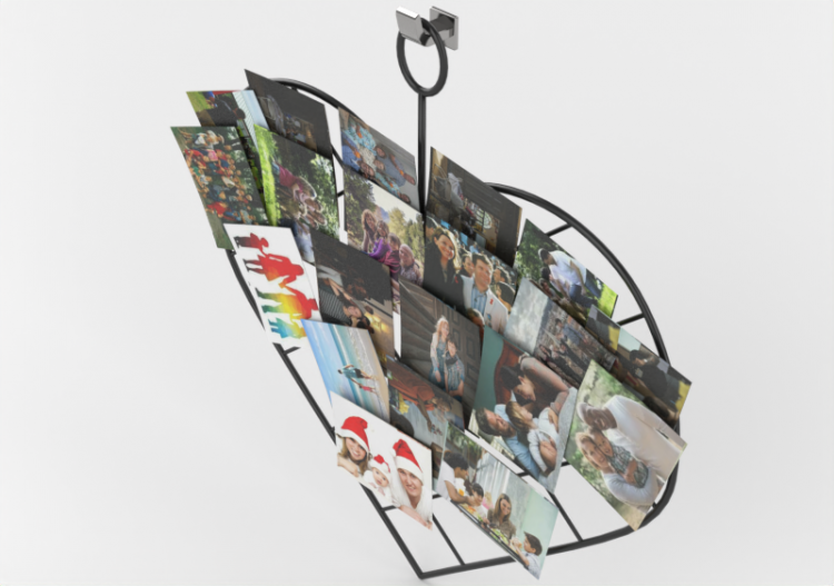 Accessori 3D - Portafoto a muro - ACCA software