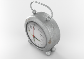 3D Uhren - Vintage Wecker