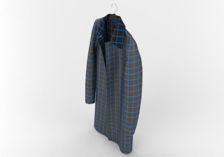Modèles 3D - Manteau - ACCA software
