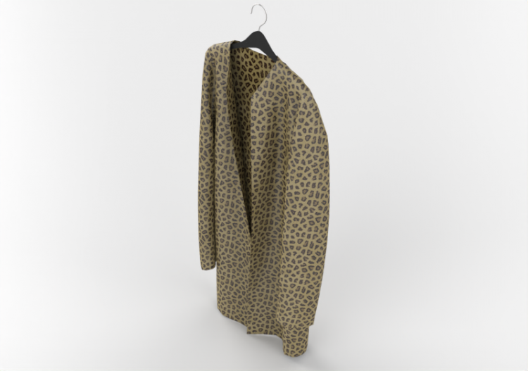Modèles 3D - Manteau maculé - ACCA software