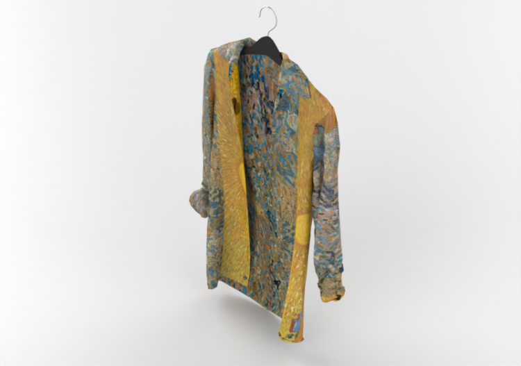 3D Modelle - Hemd Van Gogh - ACCA software