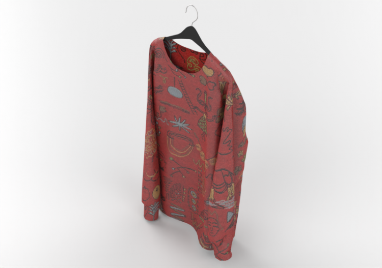 3D Modelle - Sweatshirt - ACCA software