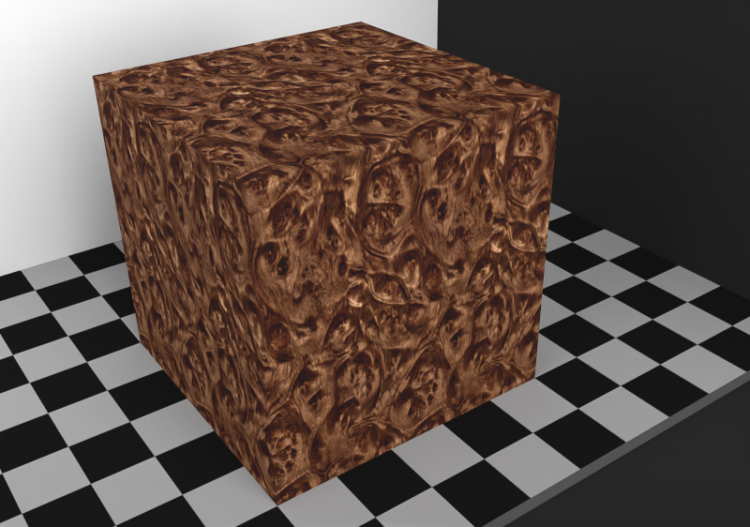 Textura madera - Castaño (raíz) - ACCA software