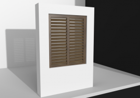 3D Tür/Fenster - Persiana FN[R] 2AB