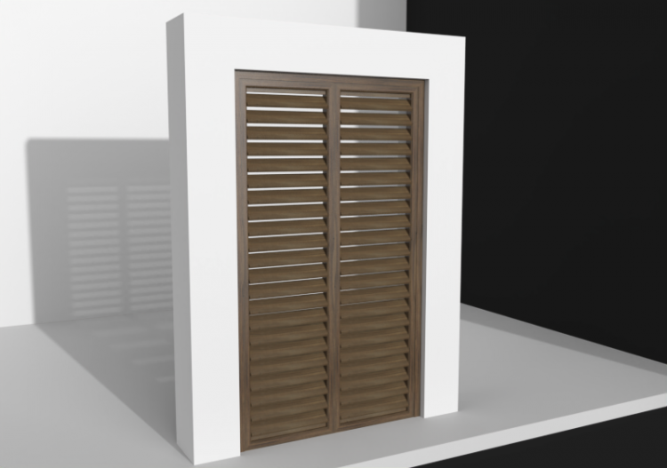 3D Tür/Fenster - Persiana FN[R] 2AB - ACCA software
