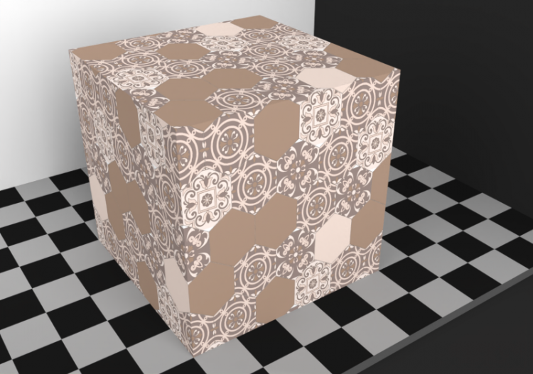 Surface Lining Textures - Decorated tile (38) - ACCA...