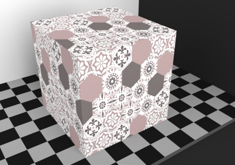 Surface Lining Textures - Decorated tile (43) - ACCA...