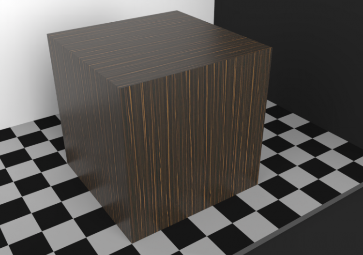 Wood Texture - Ebony 02 - ACCA software