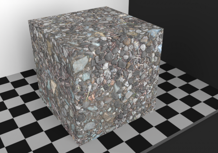 Texture terrain - Pierres (08) - ACCA software