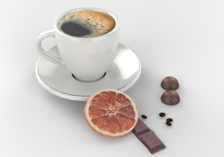 3D Zubehör - Kaffeetasse - ACCA software