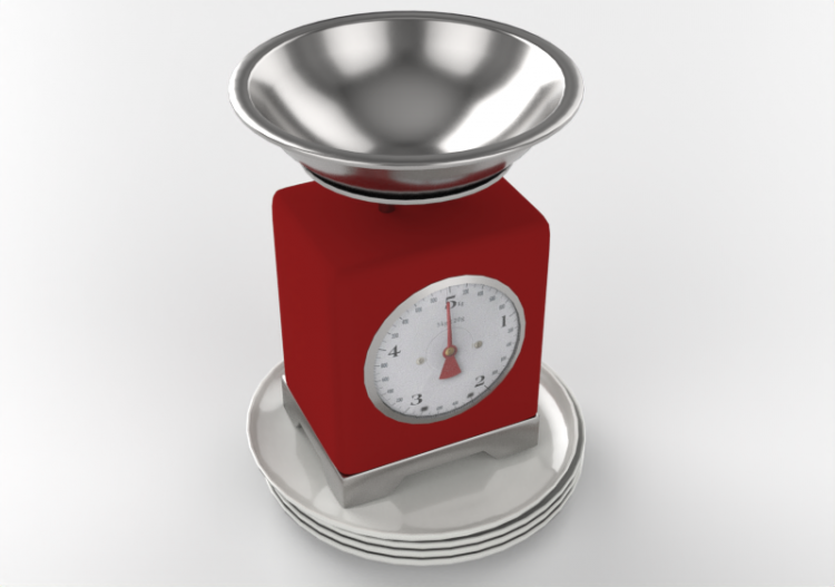 3D Accessories - Kitchen scale - ACCA software