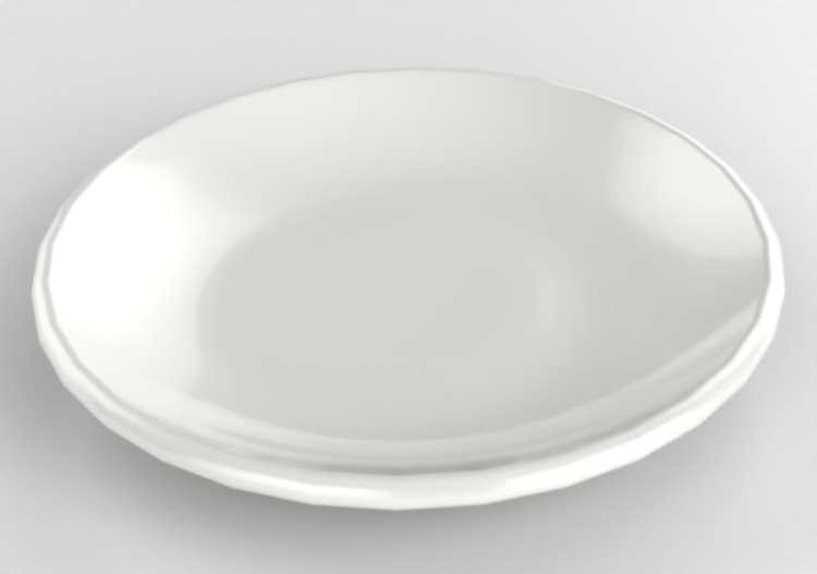 Crockery and cutlery 3D - Cup plate - ACCA software