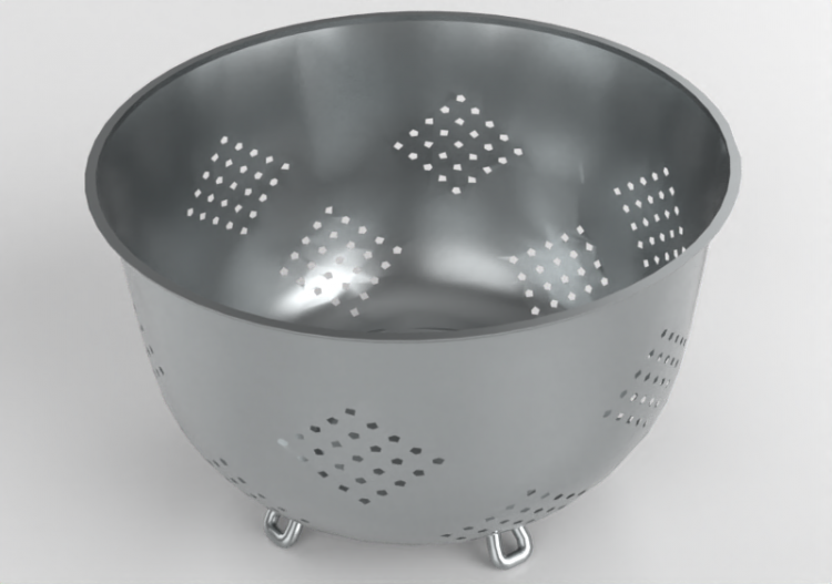Vaisselle et couverts 3D - Passoire pour la cuisine - ACCA...