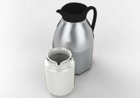 Pans and Containers 3D - Milk holder