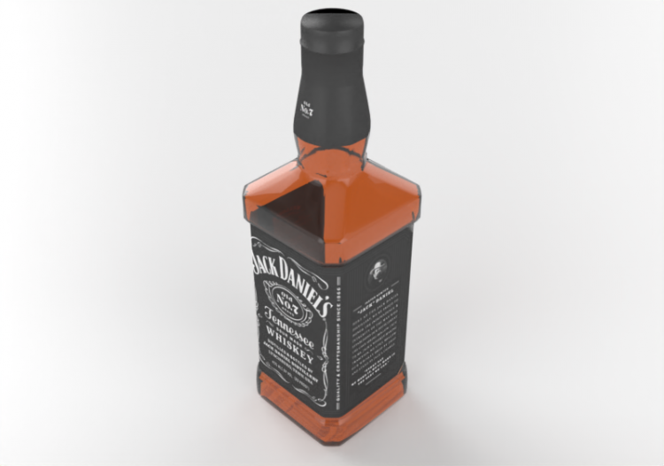 Accesorios 3D - Jack Daniel - ACCA software