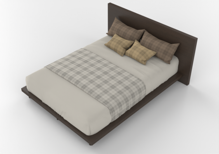 Letti 3D - Letto per camera da letto - ACCA software