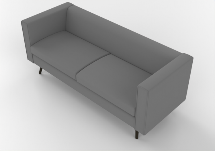 Chairs and Sofas 3D - Fabric sofa - ACCA software