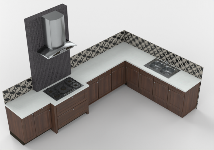 Cuisine 3D - Composition cuisine - ACCA software