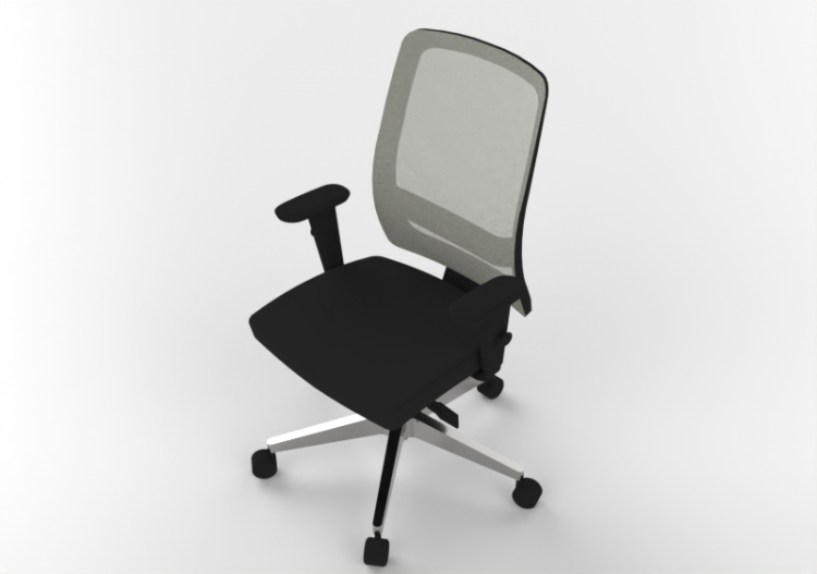 Cadeira 3D - Cadeira de tecido - Cavaletti - Velo - 42101 -...
