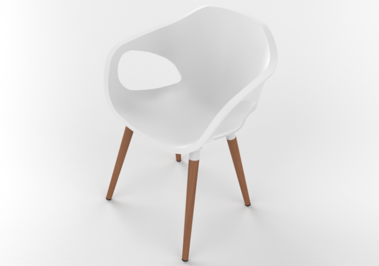 Sillas 3D - Silla de plástico - Cavaletti - Stay - 33206 -...