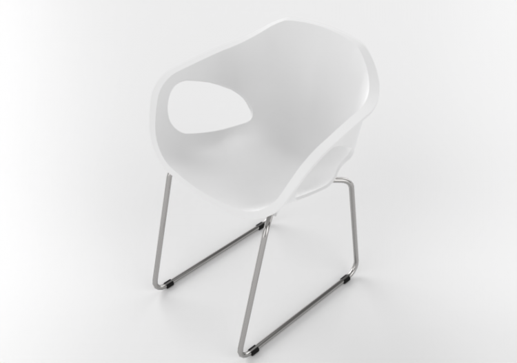 Sillas 3D - Silla de plástico - Cavaletti - Stay - 33107 A...
